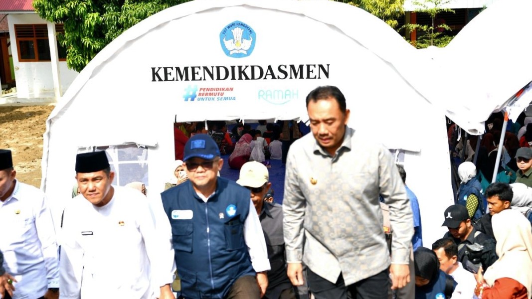 Kemendikdasmen Pastikan Pembelajaran Pascabencana Fleksibel Demi Kepentingan Siswa