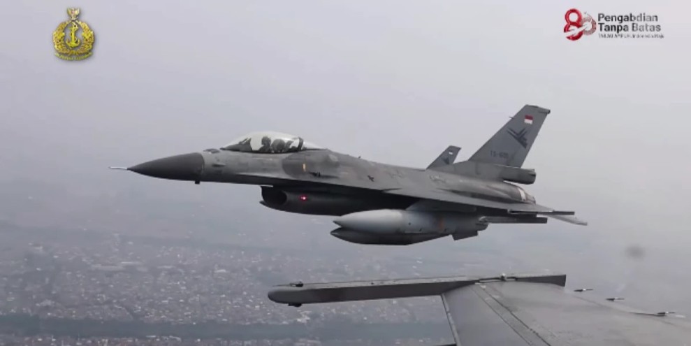 Presiden Prabowo Apresiasi Elang Muda Saat HUT Ke-80 TNI AU