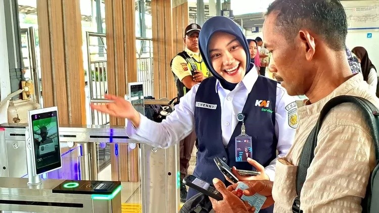 Satu Juta Penumpang Manfaatkan Face Recognition di KAI Daop 6