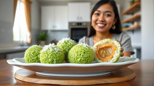 4 Resep Klepon Ketan Pandan Anti Bocor Lumer Nikmat