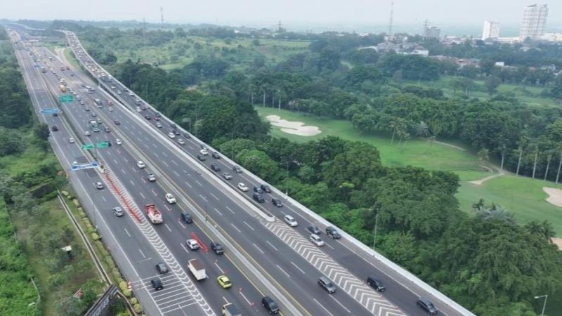 Arus Kendaraan Libur Isra Miraj 2026 ke Jakarta Terpantau Lancar