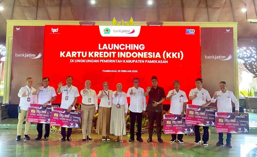 Bank Jatim dan Pemkab Pamekasan Perkenalkan Kartu Kredit Indonesia untuk Dukung Digitalisasi Keuangan Daerah