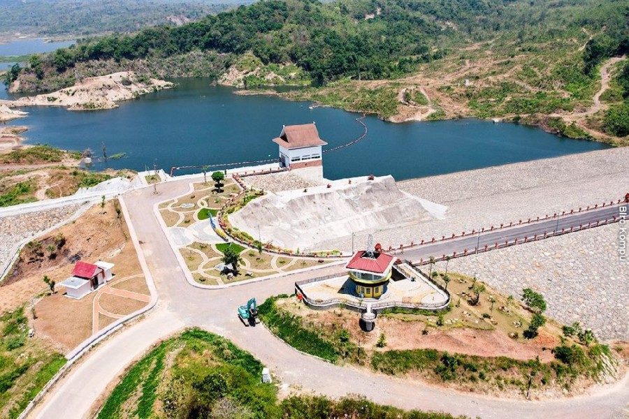 Infrastruktur Bendungan Cipanas Dukung Kawasan dan Energi Masa Depan