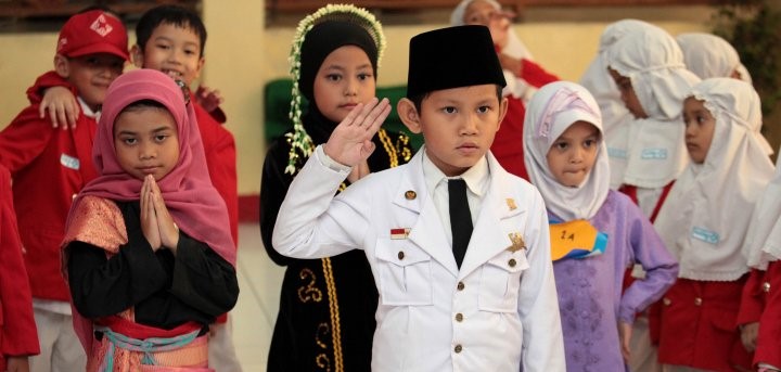 Fashion Anak di Panggung Kemerdekaan
