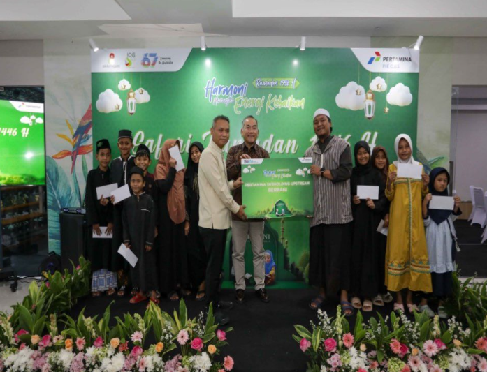 PHE OSES Gelar Safari Ramadan, Bagikan Santunan kepada 609 Anak Yatim di Wilayah Operasi