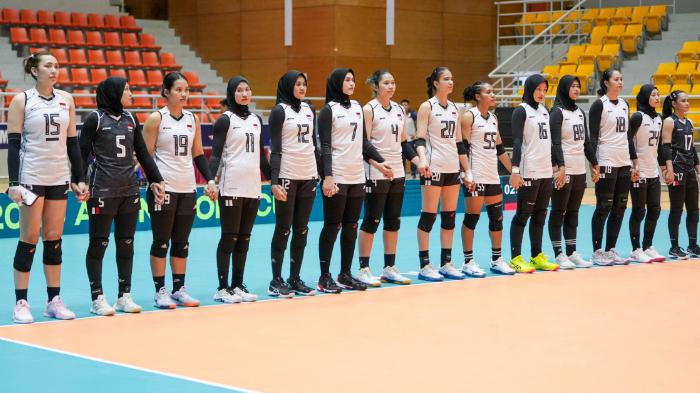 Daftar Lengkap Pemain Timnas Voli Putri Indonesia SEA Games 2025