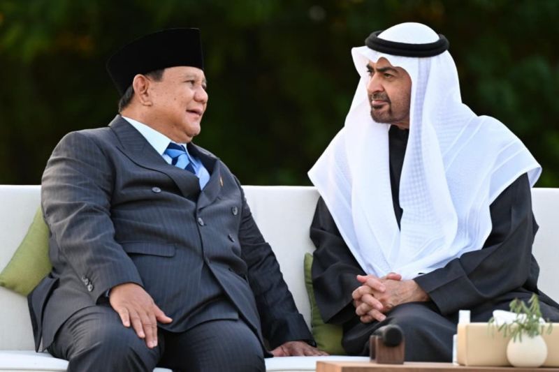 Presiden Prabowo dan MBZ Perkuat Kemitraan Strategis Indonesia