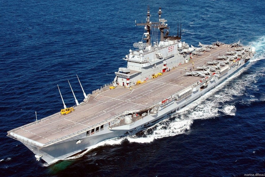 Tawaran Kapal Induk Garibaldi Dari Italia Gratis Untuk RI Butuh Modifikasi