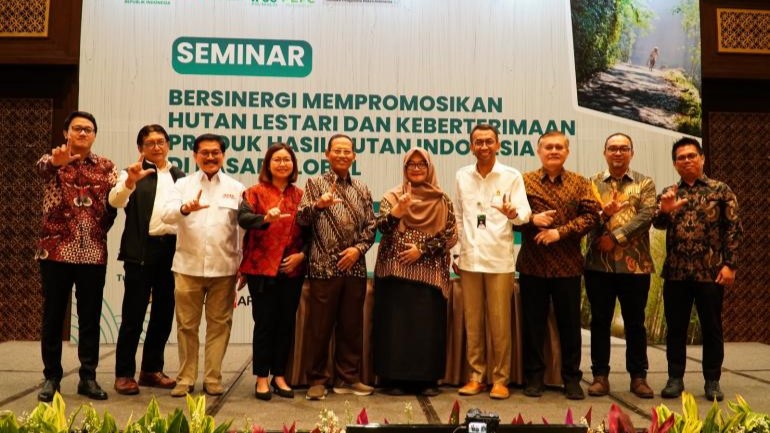 Kolaborasi Sertifikasi Hutan Perkuat Nilai Tambah dan Mutu Produk Indonesia