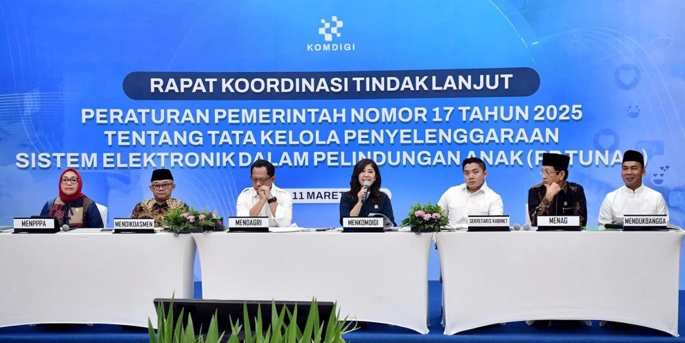 Koordinasi Pemerintah Perkuat Implementasi PP Tunas Lindungi Anak Digital