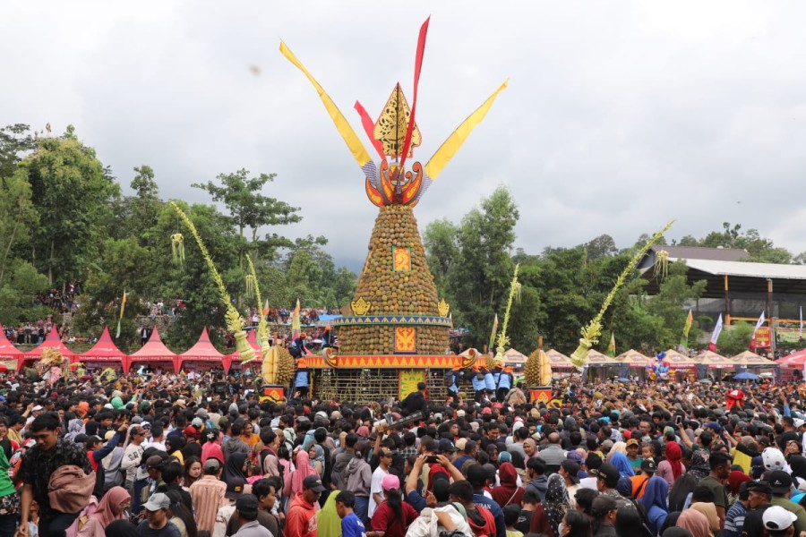 Bank Jatim Mendukung UMKM Melalui Event Kenduren Wonosalam