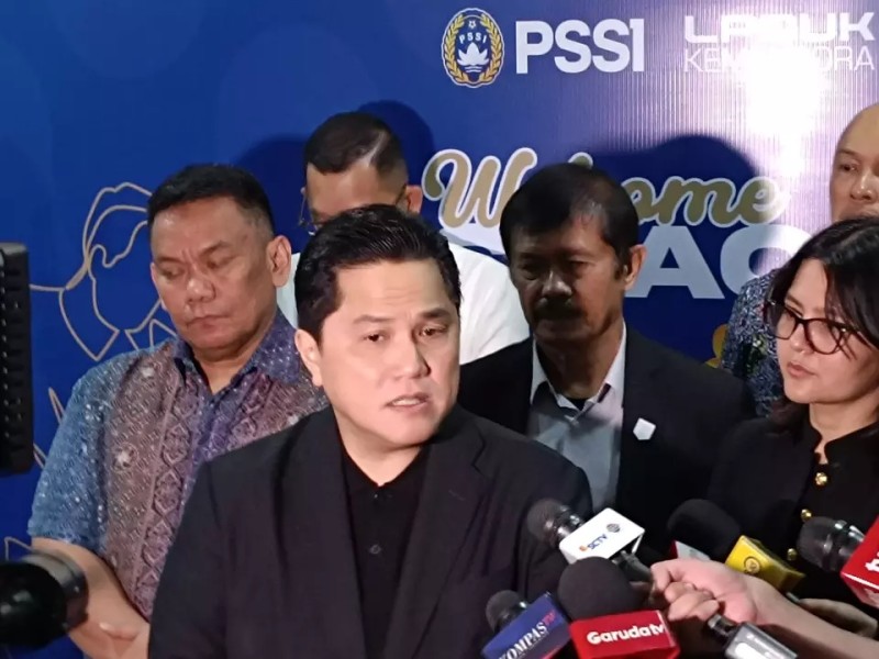 Erick Thohir Minta Garuda Muda Tampil Total Lawan Korsel