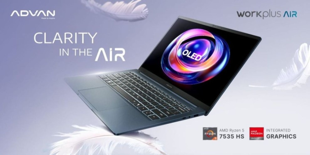 Spesifikasi Laptop Advan Workplus, Prosesor Bertenaga Ryzen 7 7735HS