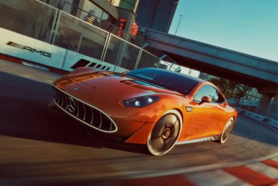 Mercedes AMG GT XX Torehkan Rekor Dunia Mobil Listrik