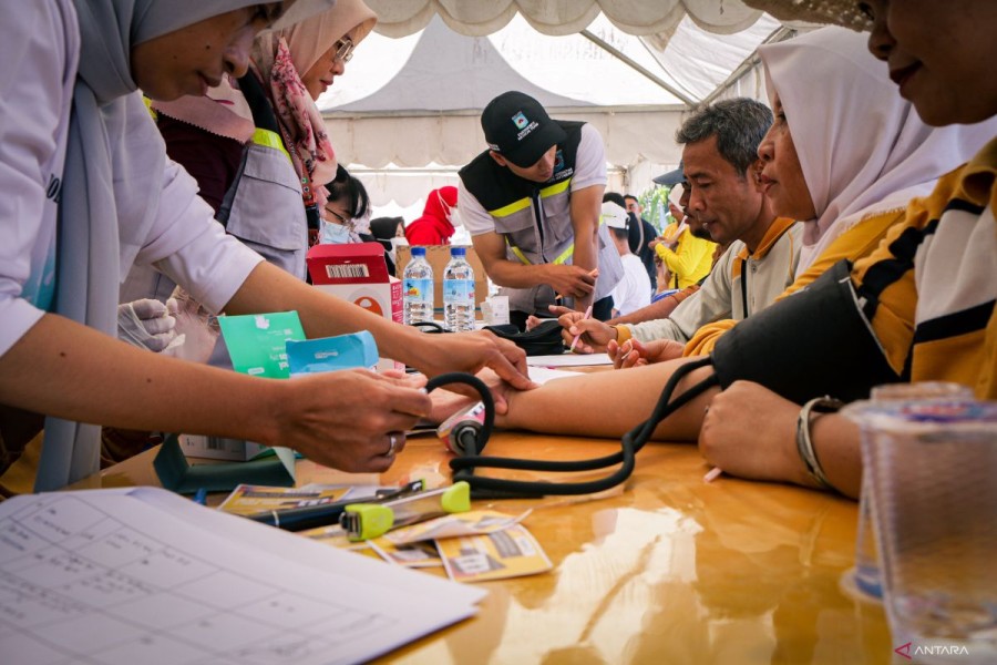 Lapas Singkawang Gandeng Puskesmas Gelar Skrining Kesehatan Menyeluruh bagi Pegawai dan Warga Binaan sebagai Upaya Deteksi Dini Penyakit