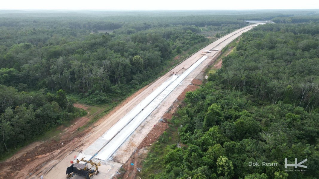 Hutama Karya Percepat Pembangunan Tol Palembang-Betung, Siap Dukung Kelancaran Mudik 2025
