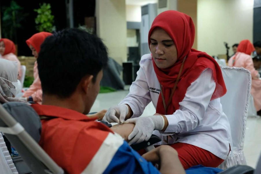 Kilang Pertamina Plaju Gelar Aksi Donor Darah Spesial, Himpun 917 Kantong untuk Peringati HUT Pertamina Ke-67