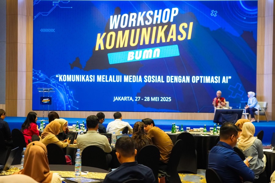 Kementerian BUMN Gelar Workshop Komunikasi dan Optimasi AI: Perkuat Kapasitas, Gerakkan Aksi Nyata di Era Digital