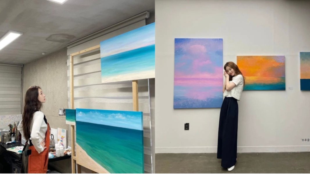 Bukan Hanya Jago Akting, 5 Artis Korea Ini Punya Bakat Lukis yang Memukau