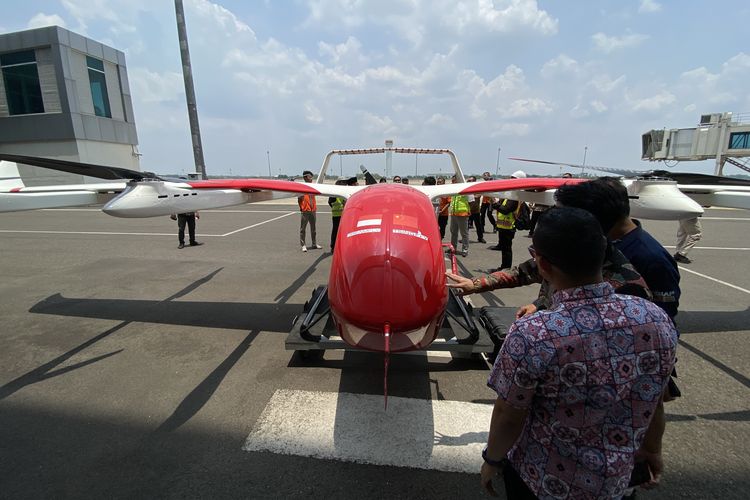 Drone Kargo Listrik Buatan Anak Bangsa Ubah Peta Logistik Nasional