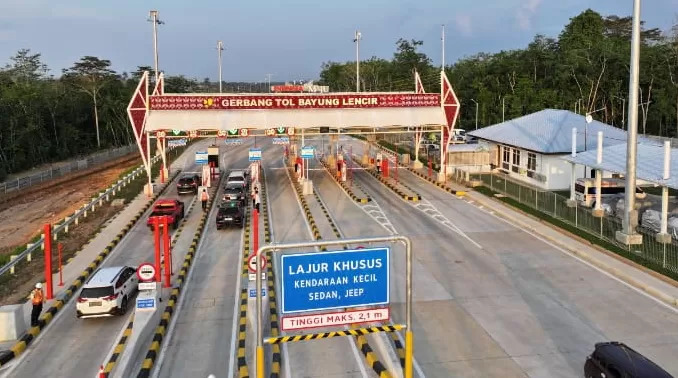 Hutama Karya Catat Trafik Tinggi Tol Betejam Seksi 3