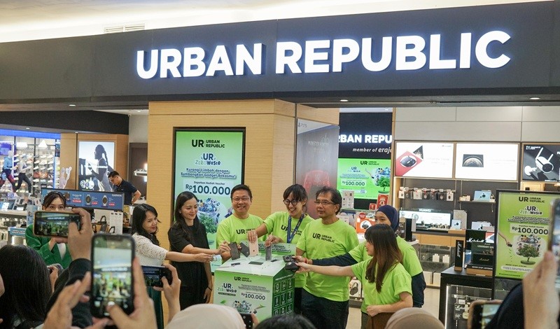Urban Republic Luncurkan Program UR Zero Waste: Tukar Gadget Bekas, Dapatkan Voucher Belanja Hingga Rp200.000