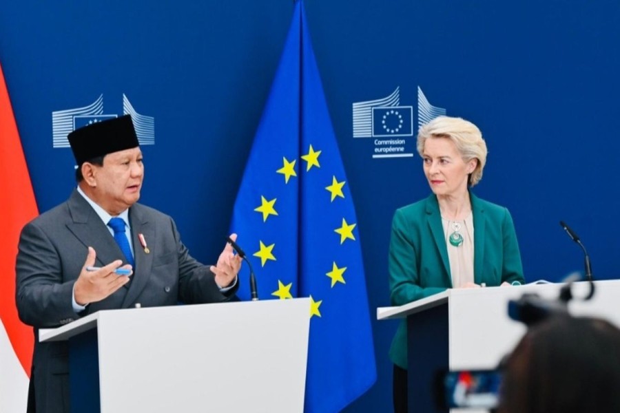 Prabowo Subianto Umumkan Terobosan Dagang IEU CEPA di Brussel