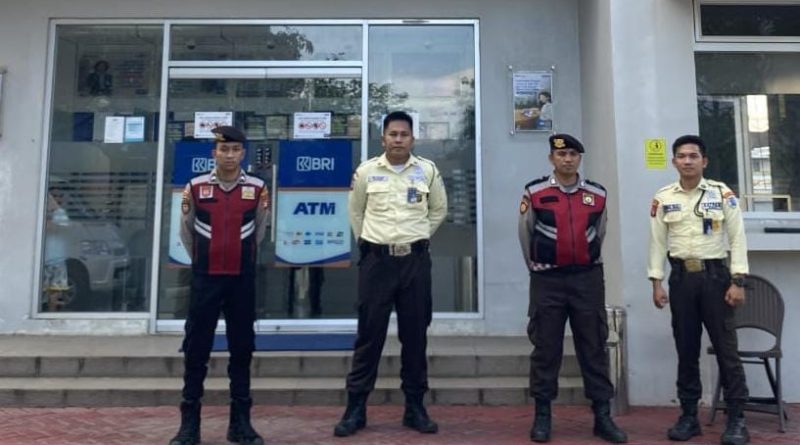 Polres Barito Utara Intensifkan Patroli di Kantor Perbankan untuk Cegah Gangguan Kamtibmas