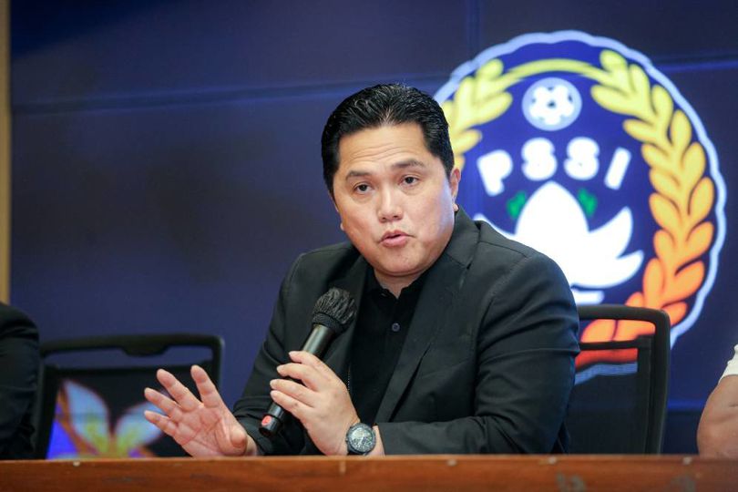 Erick Thohir Sampaikan Pesan Khusus kepada Suporter Timnas Indonesia Usai Sanksi FIFA