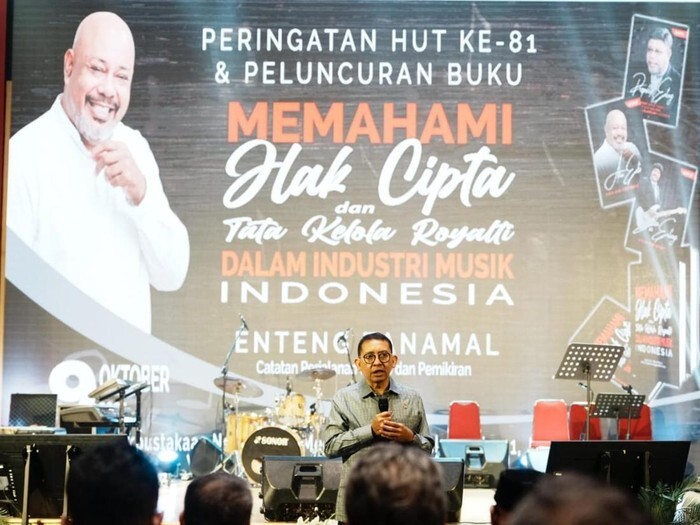 Menbud Fadli Zon Dorong Reformasi Hak Cipta Musik Indonesia