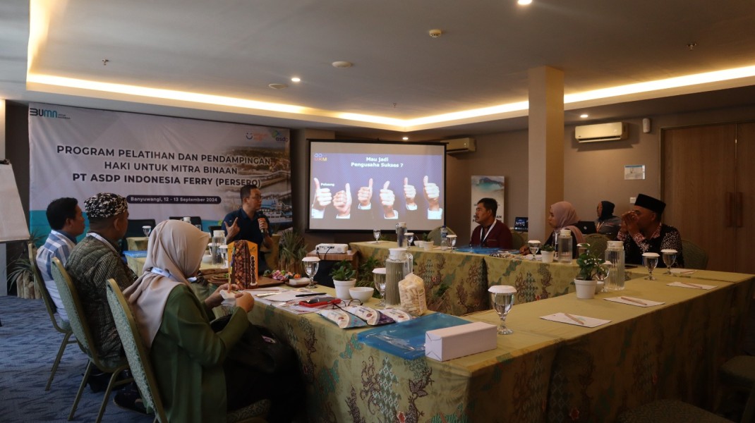 ASDP Fasilitasi Pelatihan HAKI untuk Meningkatkan Status Legal Mitra Binaan UMKM ASDP Fasilitasi Pelatihan HAKI untuk Meningkatkan Status Legal Mitra Binaan UMKM