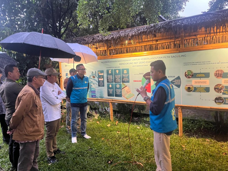 Sinergi UBP Saguling dan Bening Saguling Foundation, Menteri Lingkungan Hidup Apresiasi Inovasi Pengelolaan Eceng Gondok
