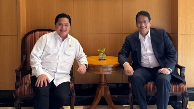 Purbaya Pastikan Erick Thohir Masih Ketua Dewan Pengawas Danantara