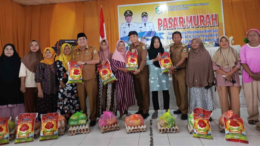 Pasar Murah Pemkab Morowali Sediakan 1.200 Paket Sembako untuk Kendalikan Inflasi Jelang Ramadan 2025