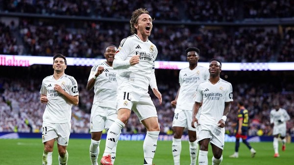Real Madrid Kalahkan Girona 2:0, Terus Tempel Ketat Barcelona di Puncak Klasemen La Liga