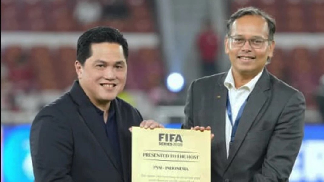Erick Thohir Apresiasi Sukses Penyelenggaraan FIFA Series di Indonesia