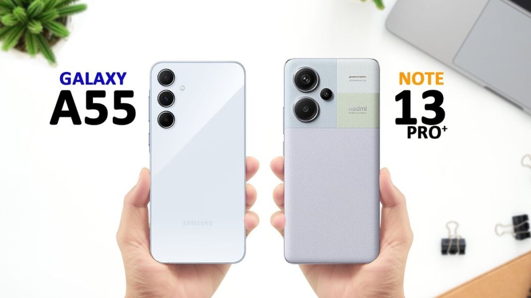 Adu Harga dan Spesifikasi Samsung Galaxy A55 5G vs Xiaomi Redmi Note 13 Pro Plus 5G Menjelang Puasa 2025