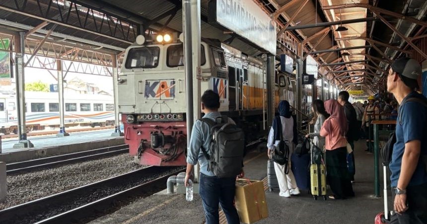 KAI Daop 4 Semarang Catat Lonjakan Wisatawan Asing Gunakan Kereta