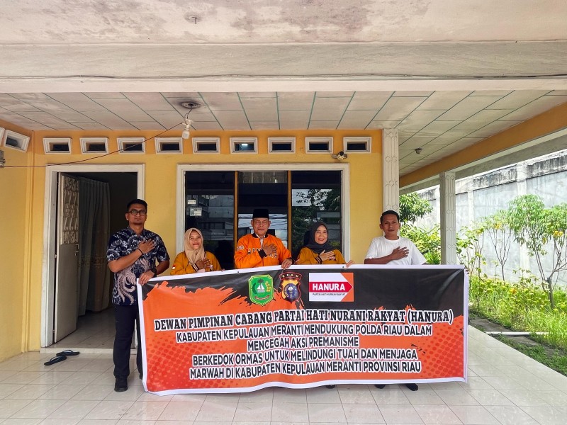 Hanura Kepulauan Meranti Dukung Kapolda Riau Berantas Premanisme Berkedok Ormas