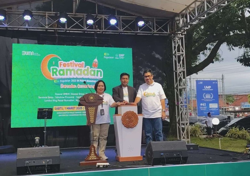Festival Ramadan Pegadaian 2025: Kemeriahan dan Edukasi Finansial di Universitas Muhammadiyah Purwokerto