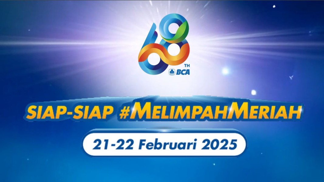 BCA Rayakan Ulang Tahun ke 68 dengan Beragam Promo Menarik pada 21 sampai 22 Februari 2025