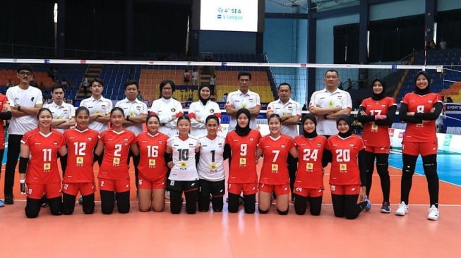Tim Voli Putri Indonesia Siap Tampil Percaya Diri di Vietnam