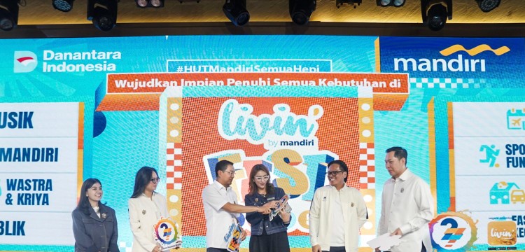 Bank Mandiri Gelar Livin Fest Majukan UMKM Nasional