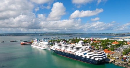 Indonesia Semakin Menjadi Destinasi Utama Kapal Pesiar Dunia, Kehadiran Anthem of the Seas di Pelabuhan Benoa Bali