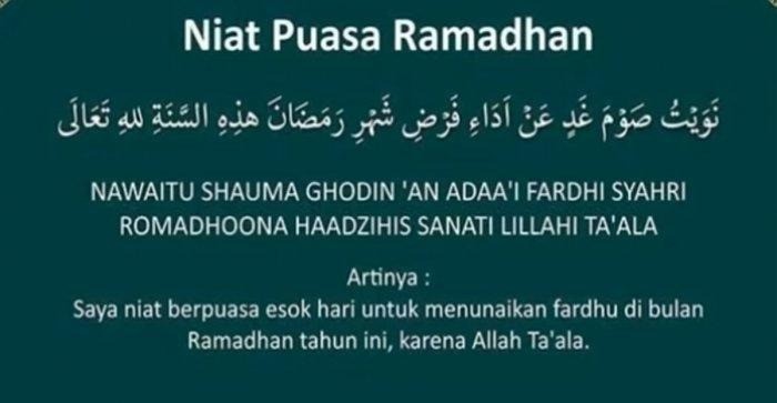 Panduan Lengkap Niat Puasa Ramadhan Teks Arab Latin Hingga Makna Mendalamnya