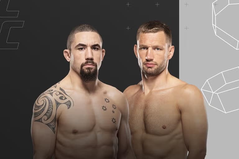 Whittaker Optimis Menang Lawan De Ridder UFC