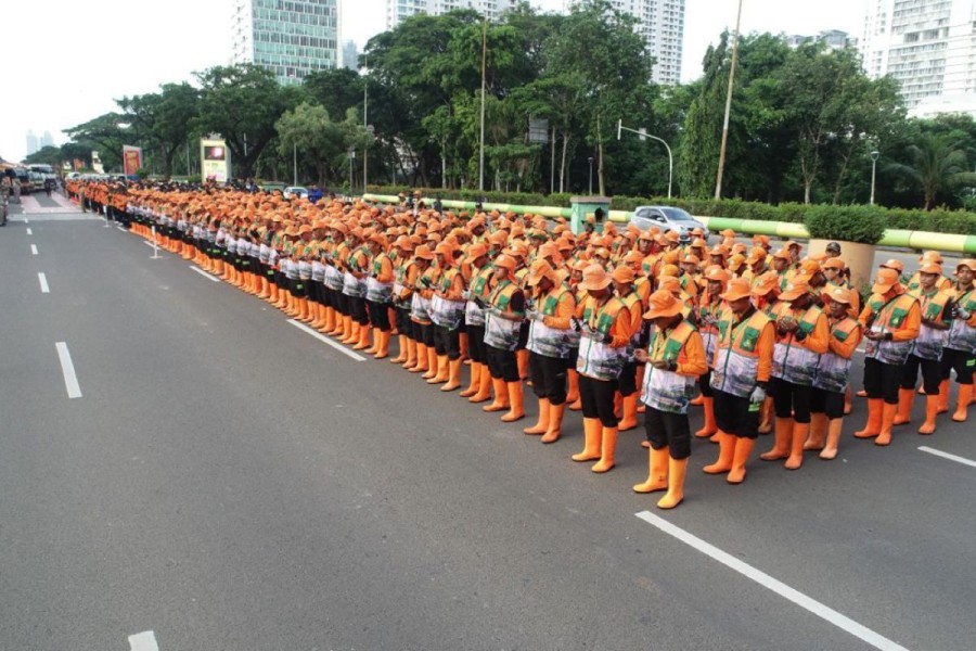 DLH DKI Siapkan 2.100 Petugas Sambut HUT TNI