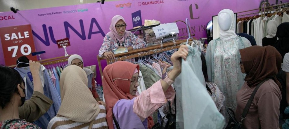 Bazar Ramadhan Kaliduren 1 Jadi Solusi Baju Lebaran Murah dengan Semangat Gotong Royong