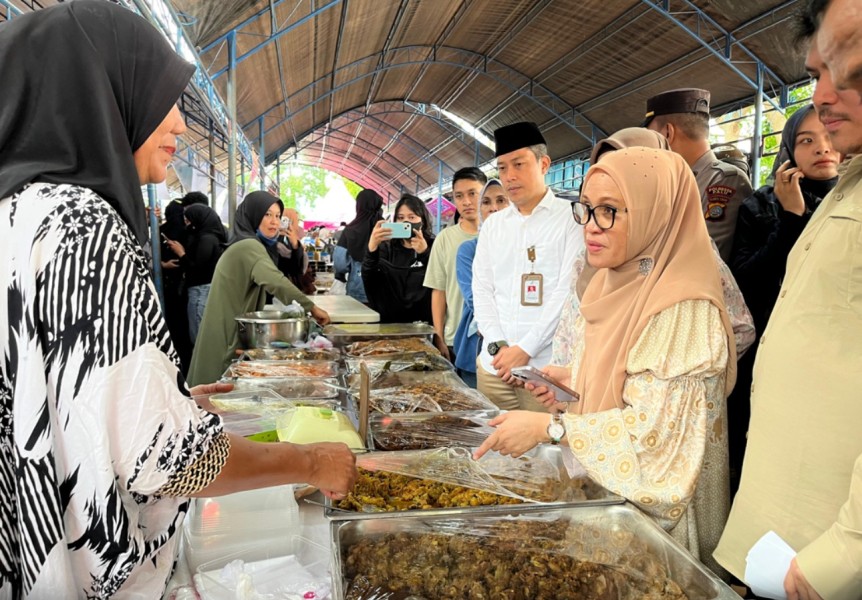 Strategi Pemkot Palu Genjot Ekonomi Lokal Melalui Pasar Malam Bulan Puasa