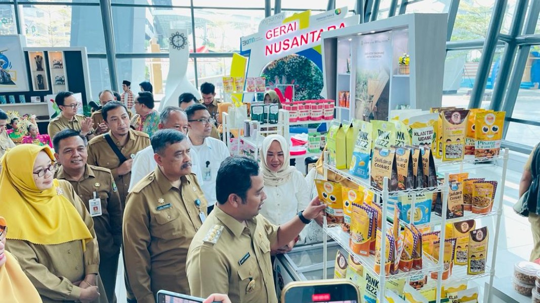 Puluhan Produk UMKM Kabupaten Tangerang Resmi Dipasarkan di Terminal 3 Bandara Soekarno-Hatta